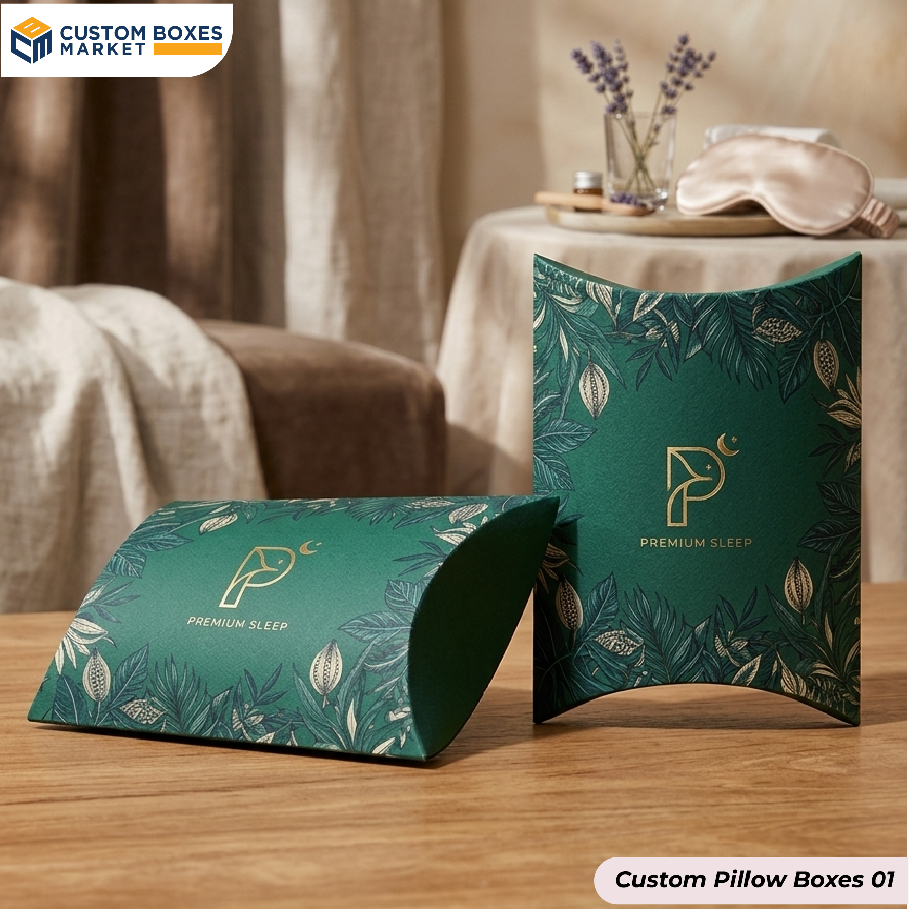 Custom Pillow Boxes