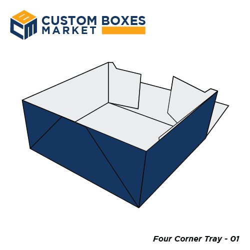 Custom Four Corner Tray