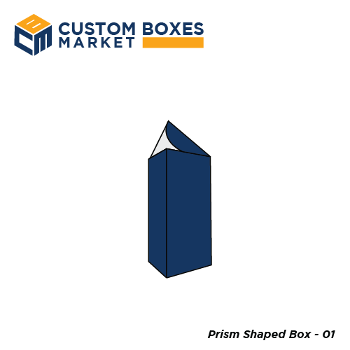 Custom Prism Shaped Box