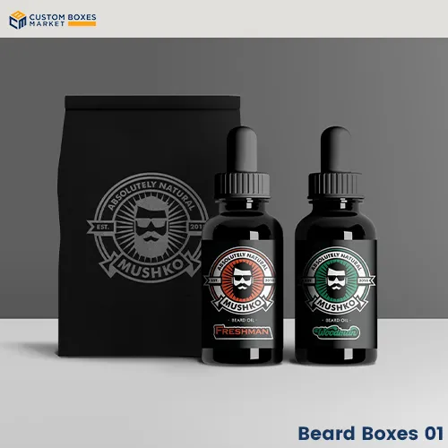 Beard Oil Boxes