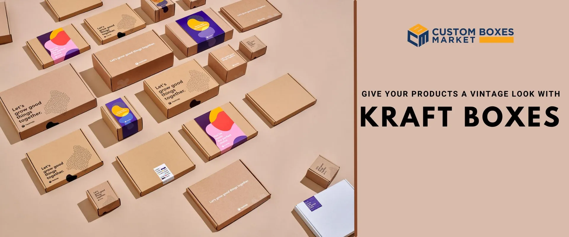 Give Your Products A Vintage Look With Custom Kraft Boxes
