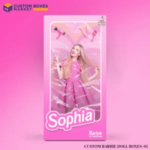 custom Barbie doll packaging boxes 01