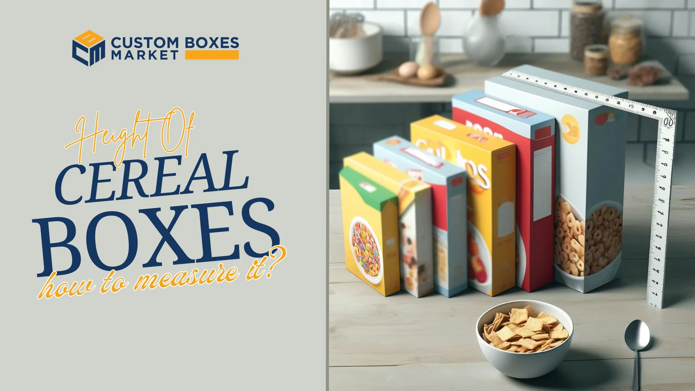 Height Of Cereal Boxes: How To Measure It?