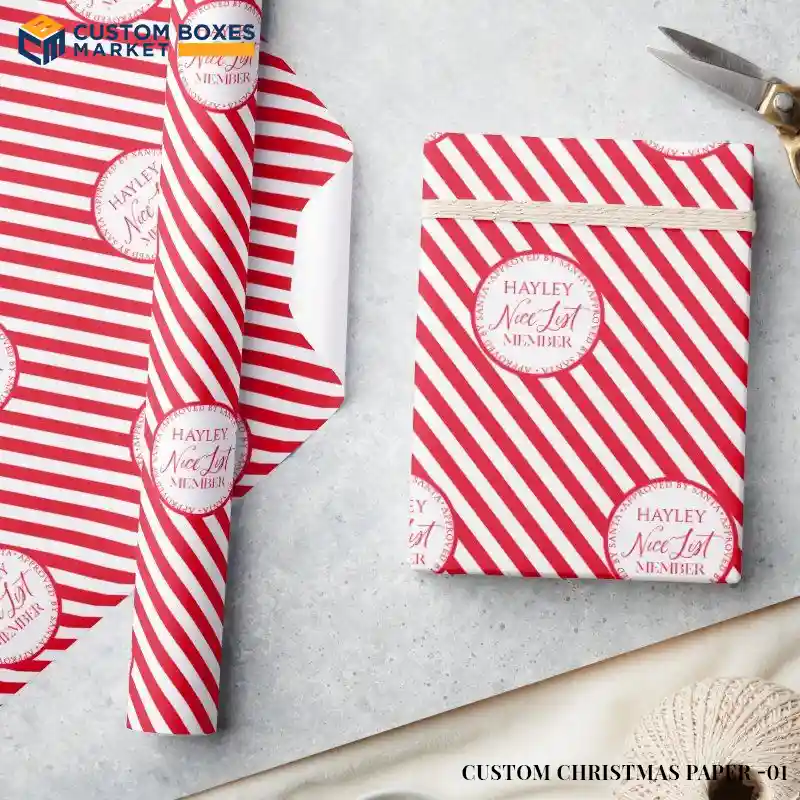 Custom Christmas Paper