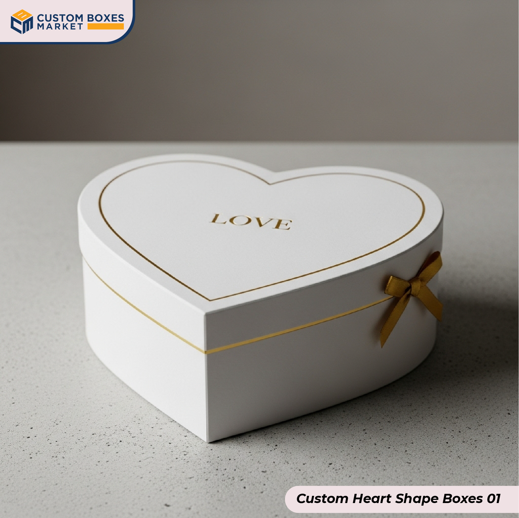 Custom Heart Shape Boxes