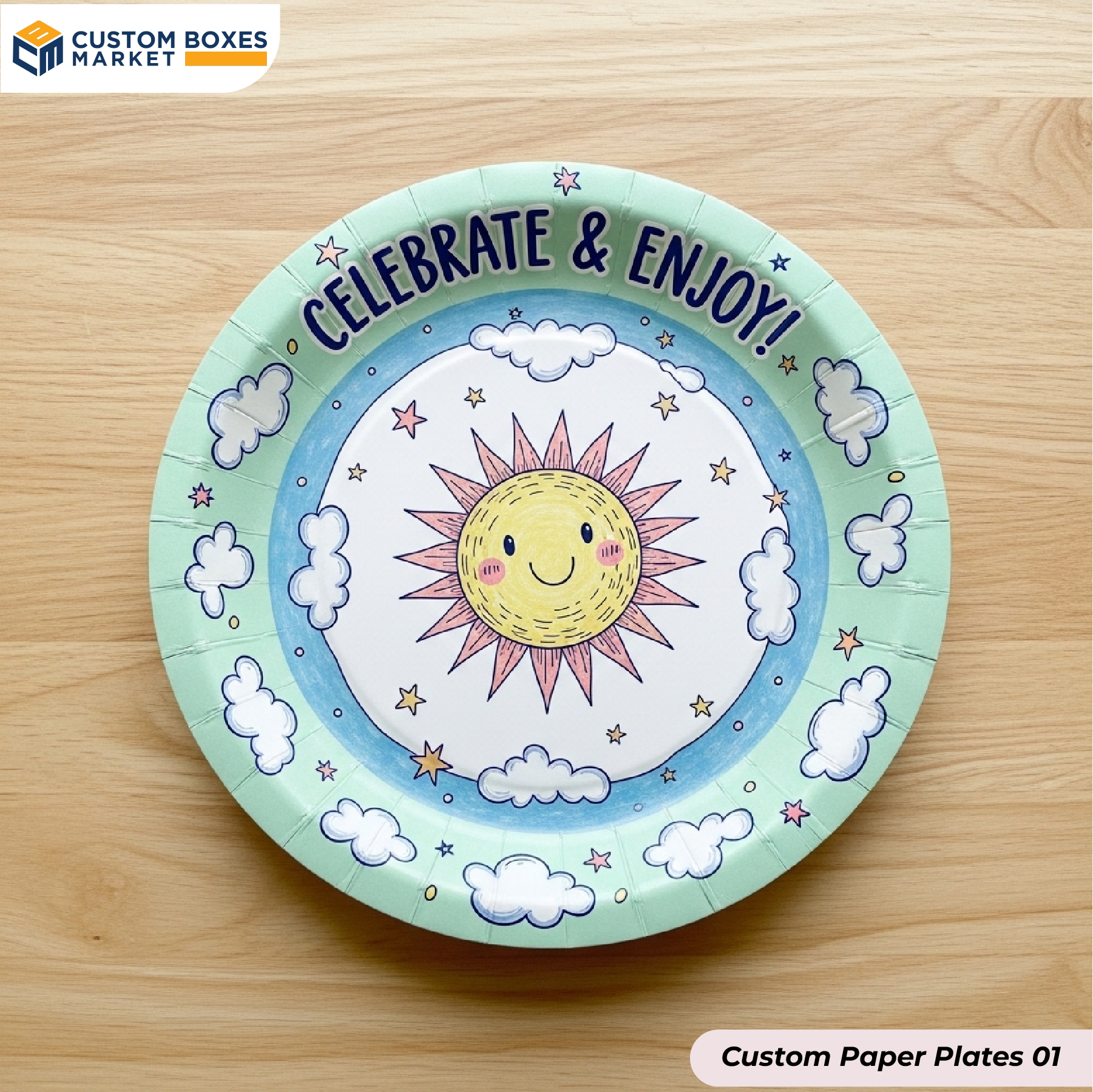 Custom Paper Plates