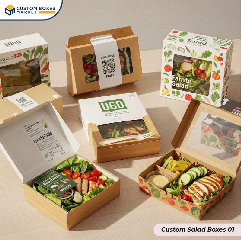 Custom Salad Boxes