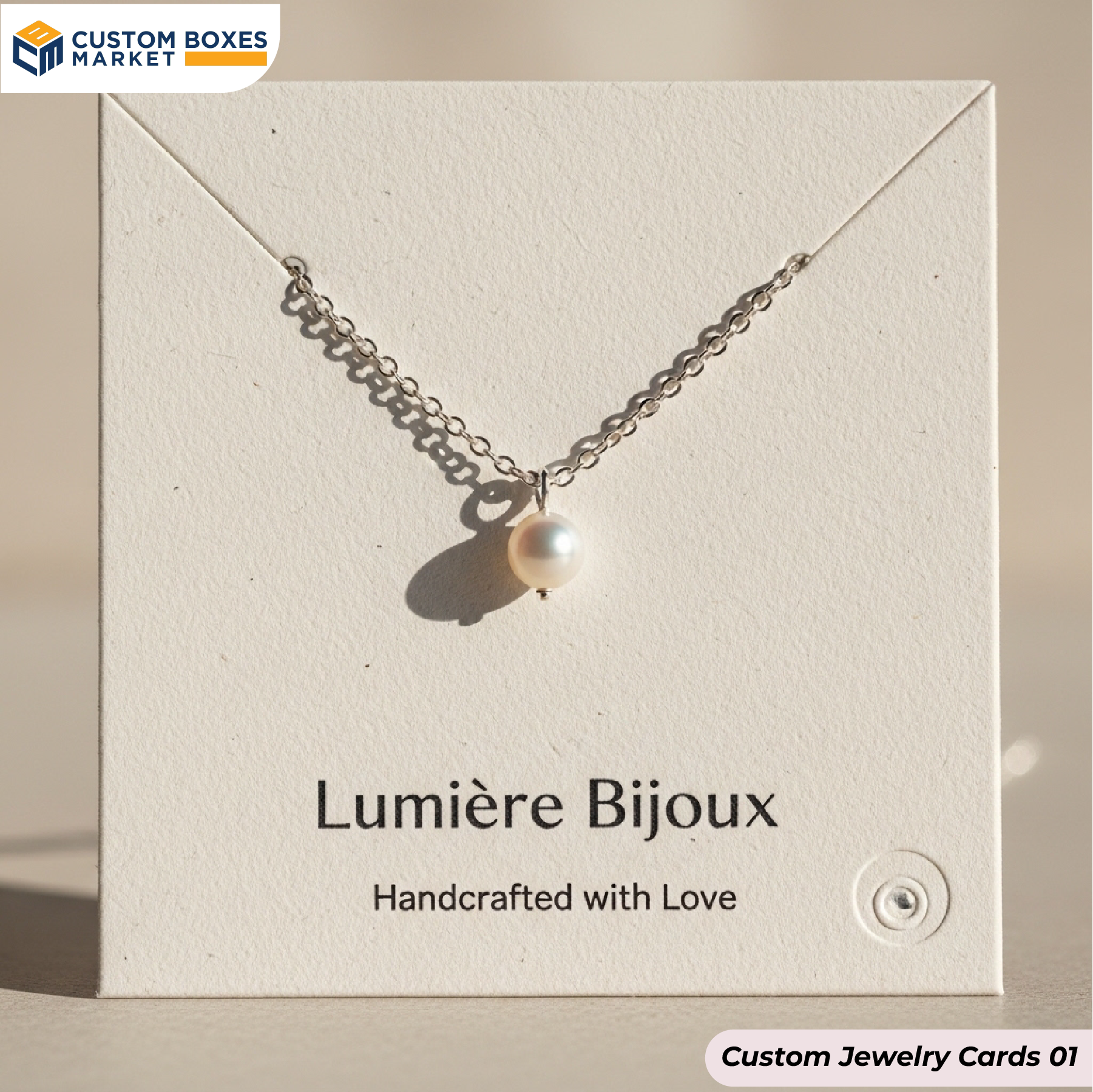 Custom Jewelry Cards