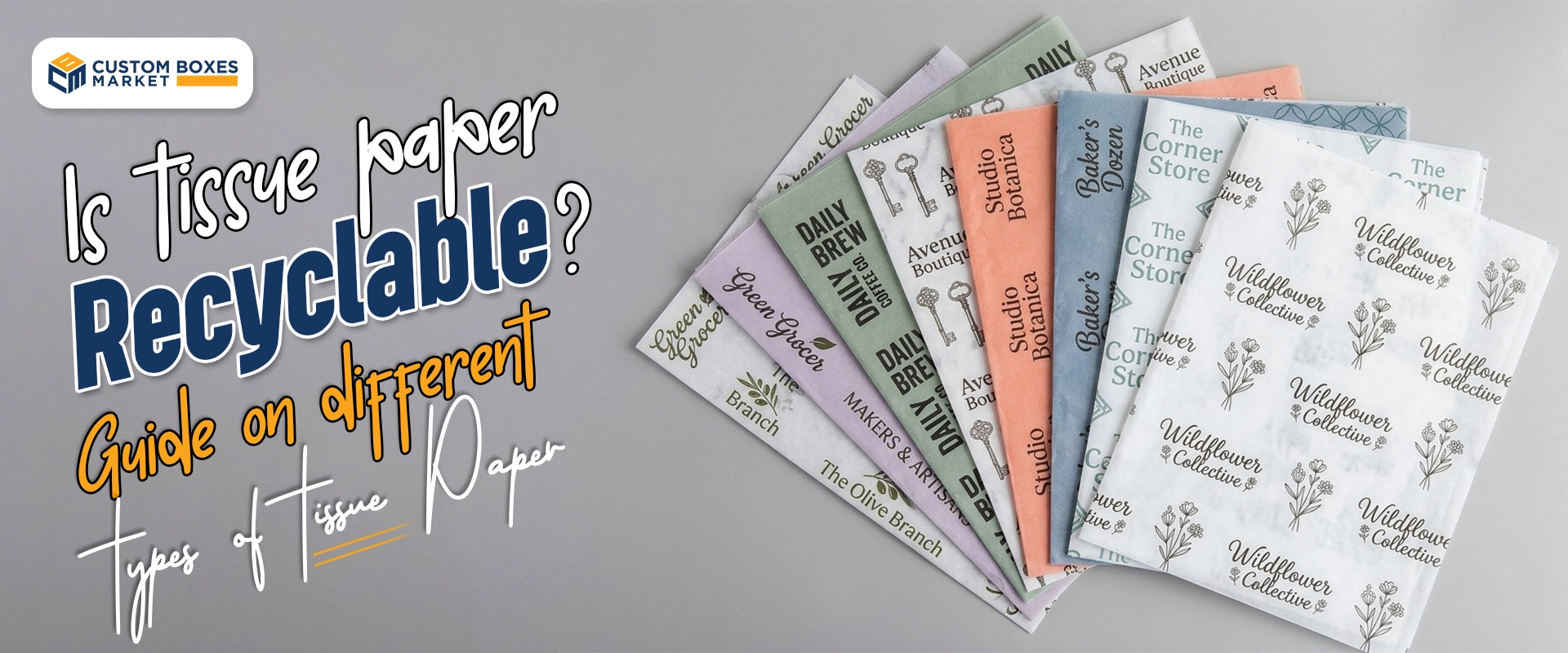 Is tissue paper recyclable? Guide on different types of tissue paper