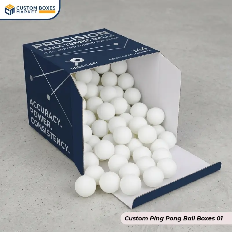 Custom Ping Pong Ball Boxes