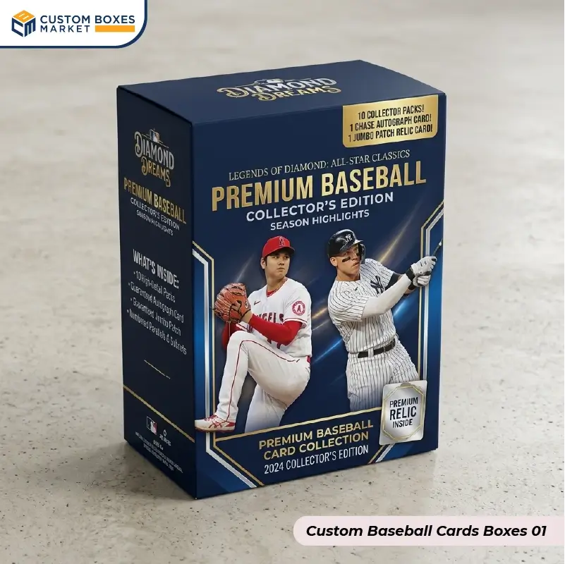 Custom Baseball Cards Boxes