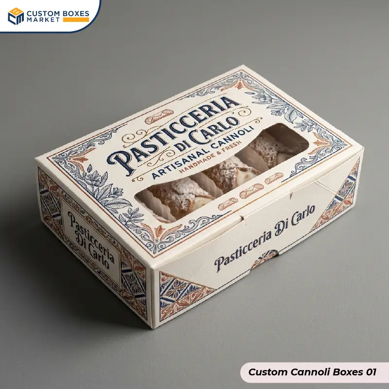 Custom Cannoli Boxes