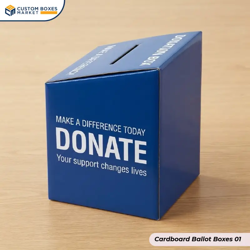 Cardboard ballot boxes