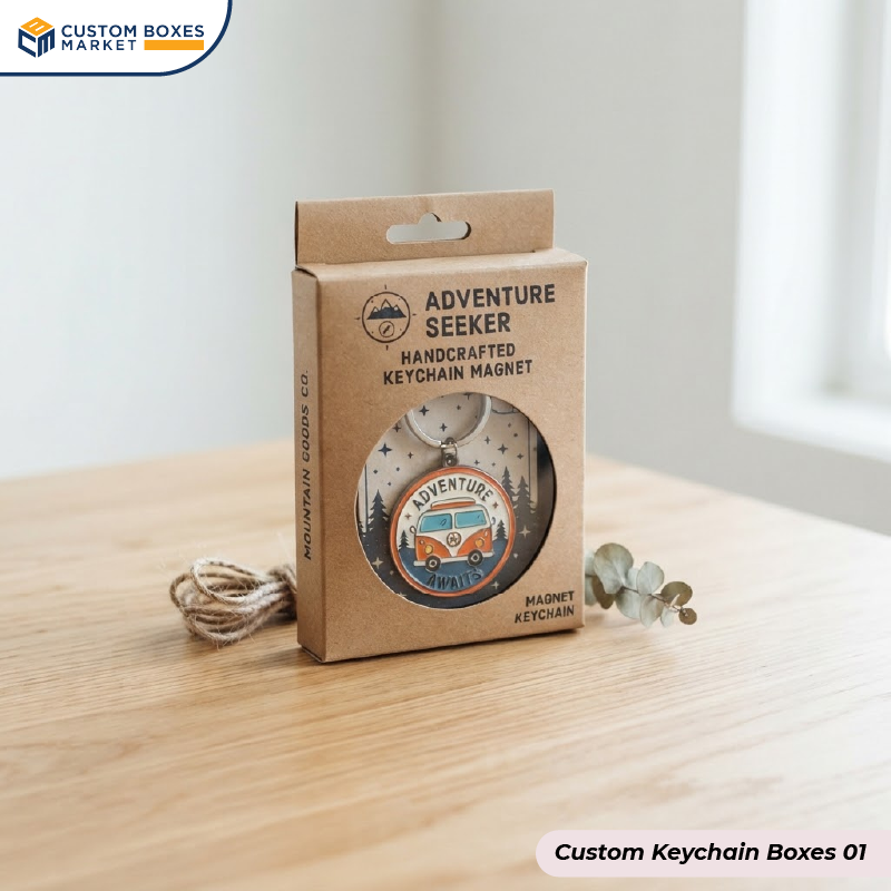 Custom Keychain Boxes with logo