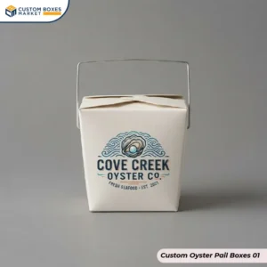 Custom Oyster Pail Boxes With logo