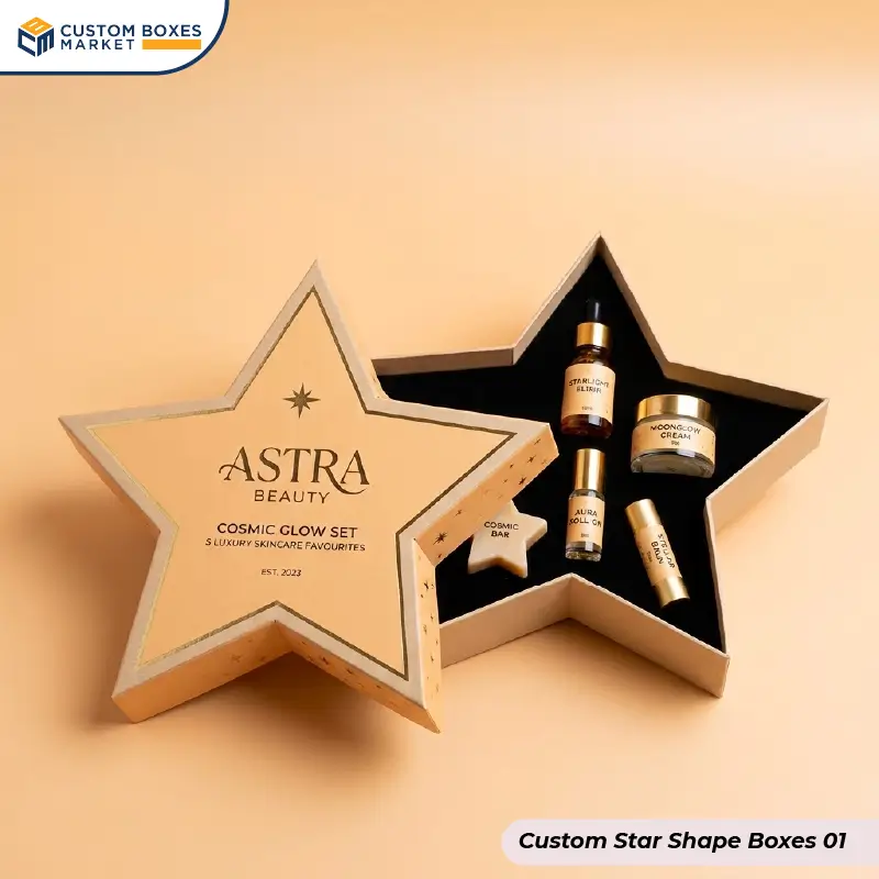 Custom Star Shape Boxes