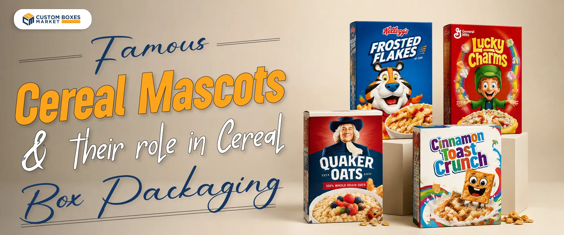 Famous Cereal Mascots & Their Role In Cereal Box Packaging