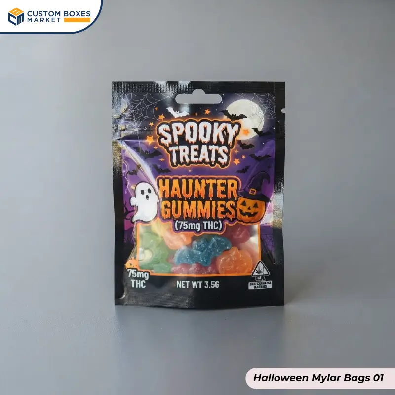 Halloween Mylar Bags