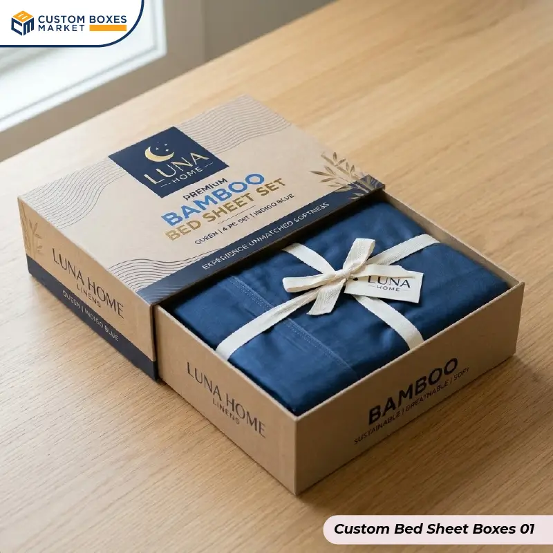 Custom Bed Sheet Boxes
